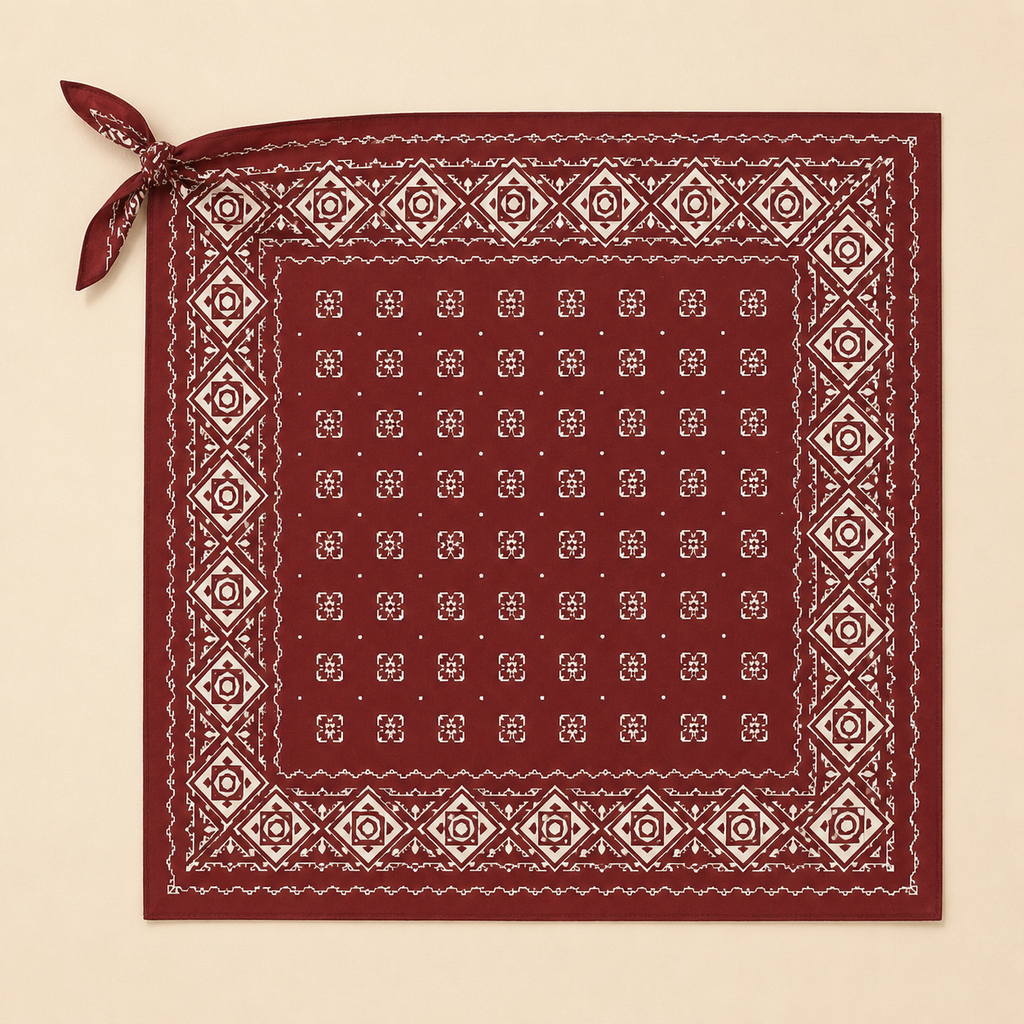 Pañuelo Cintura Bandana Rojo